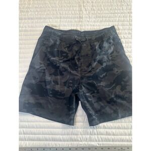AVID Camo Swim Trunks‎ Mens Small Camouflage Drawstring Elastic Waist Shorts